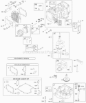 Part Location Diagram of 495612 Briggs and Stratton Cylinder Assy